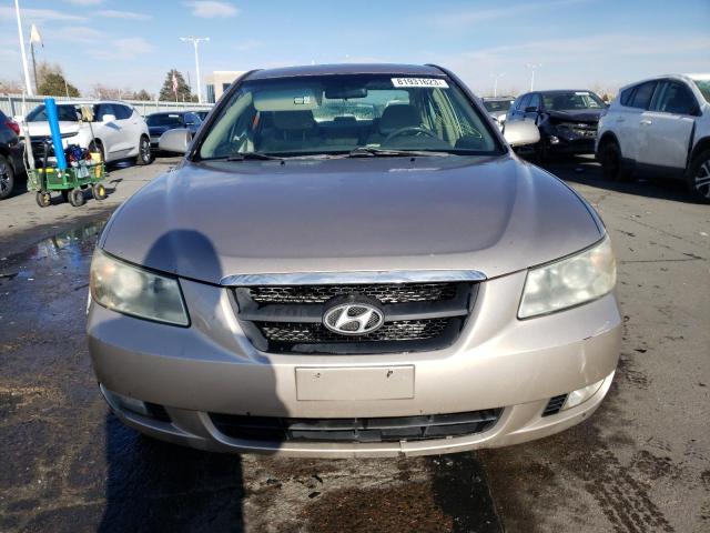 5NPEU46F16H045375 - 2006 HYUNDAI SONATA GLS BEIGE photo 5