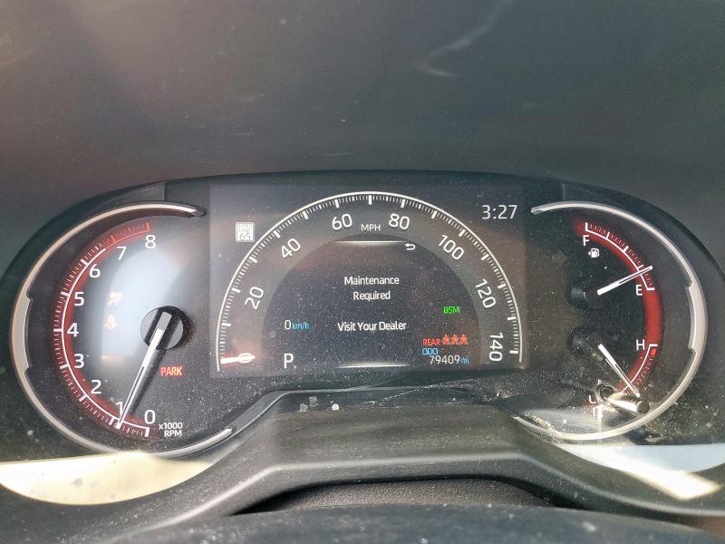 2T3W1RFVXPW261740 - 2023 TOYOTA RAV4 XLE Зелений фото 9