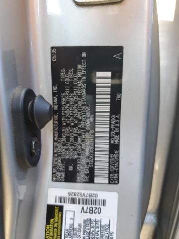 5TDZA23C95S341715 - 2005 TOYOTA SIENNA CE SILVER photo 13