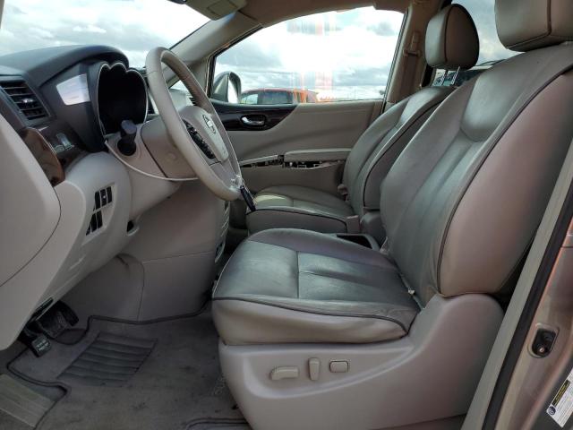 JN8AE2KP5B9006567 - 2011 NISSAN QUEST S GOLD photo 7
