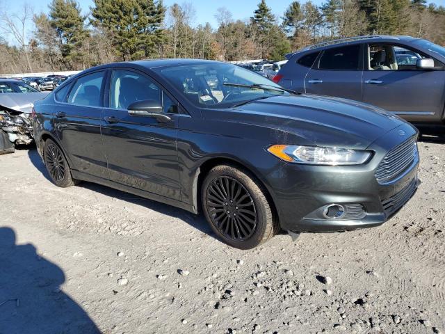 1FA6P0H73F5104944 - 2015 FORD FUSION SE GREEN photo 4