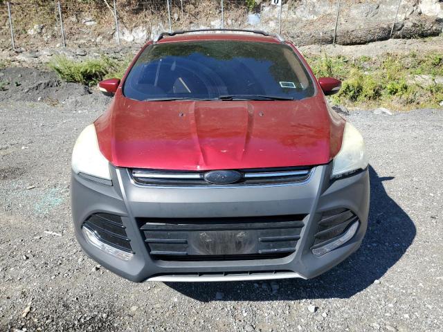 1FMCU9J9XEUC77804 - 2014 FORD ESCAPE TITANIUM RED photo 5