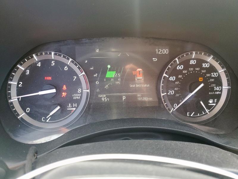 5TDGZRAH0MS524619 - 2021 TOYOTA HIGHLANDER XLE CHARCOAL photo 9