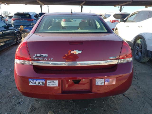 2G1WT57K091100776 - 2009 CHEVROLET IMPALA 1LT RED photo 6