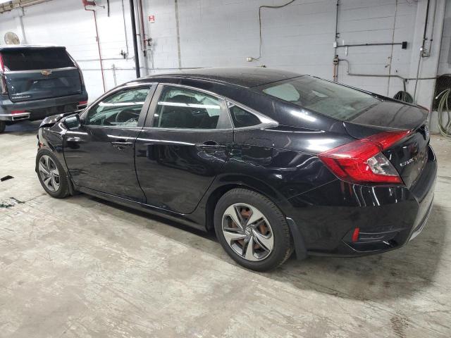 2HGFC2F60KH569312 - 2019 HONDA CIVIC LX BLACK photo 2