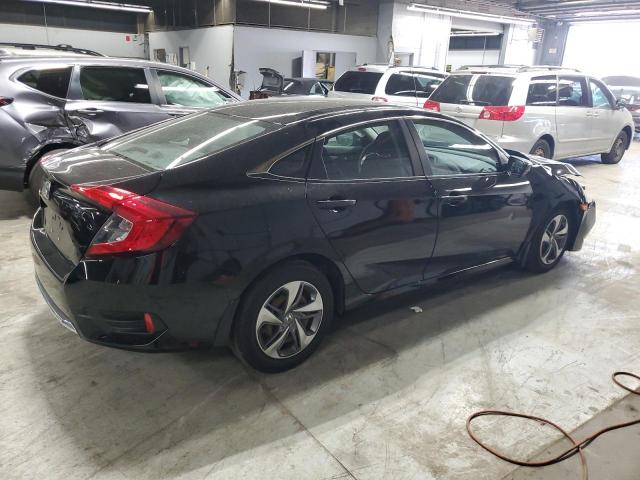 2HGFC2F60KH569312 - 2019 HONDA CIVIC LX BLACK photo 3