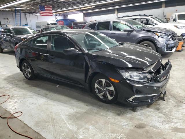 2HGFC2F60KH569312 - 2019 HONDA CIVIC LX BLACK photo 4
