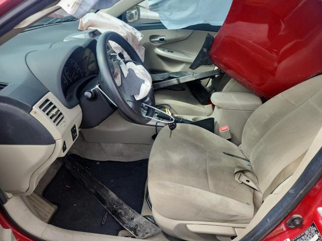 2T1BU4EE2CC869332 - 2012 TOYOTA COROLLA BASE RED photo 7