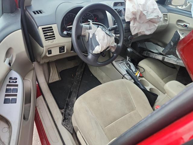 2T1BU4EE2CC869332 - 2012 TOYOTA COROLLA BASE RED photo 8