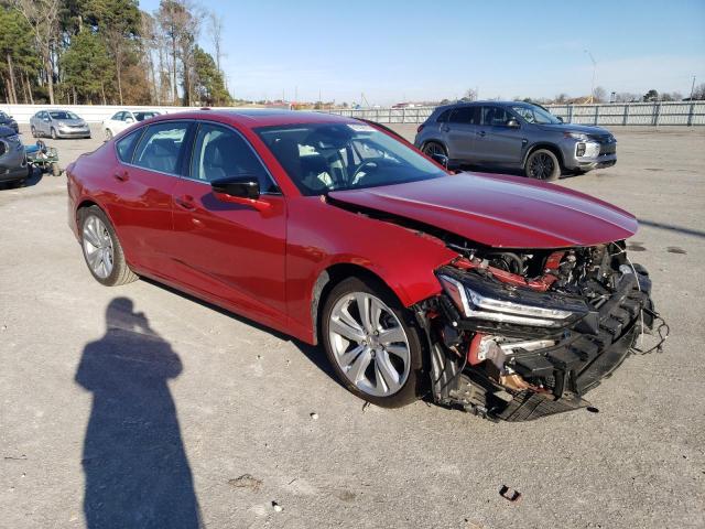 19UUB5F45MA002685 - 2021 ACURA TLX TECHNOLOGY 红色 照片 4