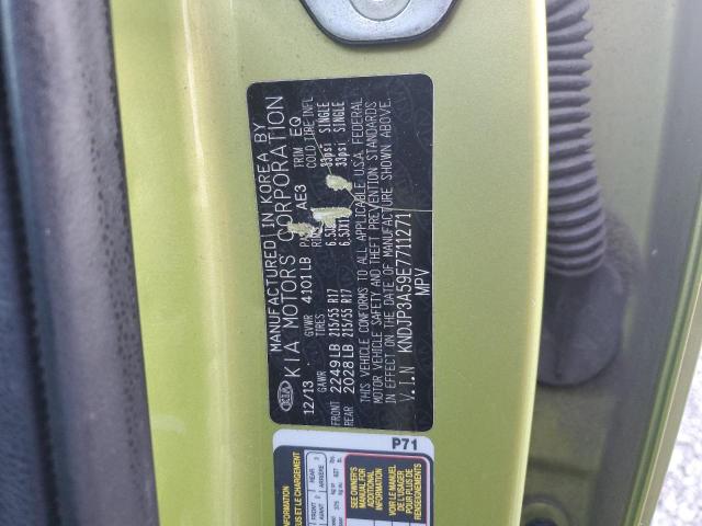 KNDJP3A59E7711271 - 2014 KIA SOUL + GREEN photo 13