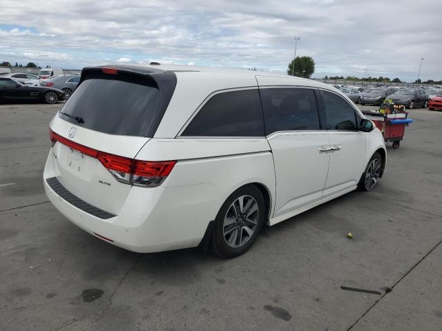 5FNRL5H91EB052616 - 2014 HONDA ODYSSEY TOURING WHITE photo 3