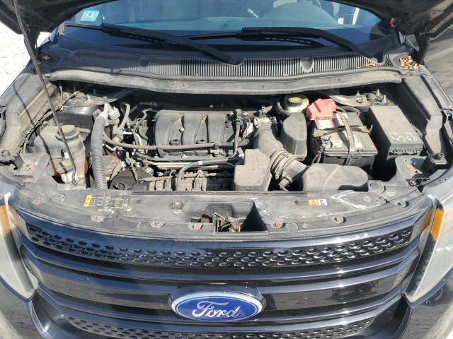 1FM5K8AR7FGA15909 - 2015 FORD EXPLORER POLICE INTERCEPTOR أسود صورة 12