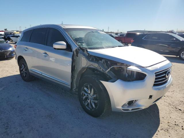 5N1AL0MN7DC348542 - 2013 INFINITI JX35 SILVER photo 4