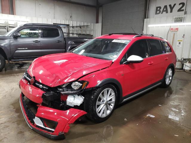 3VWH17AU4KM521309 - 2019 VOLKSWAGEN GOLF ALLTR S RED photo 1