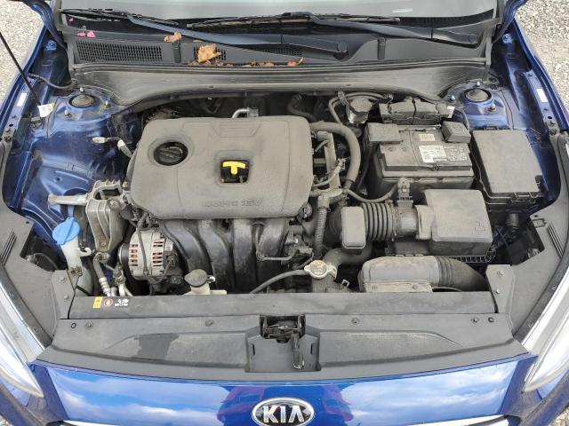 3KPF24AD6LE172493 - 2020 KIA FORTE FE BLUE photo 11