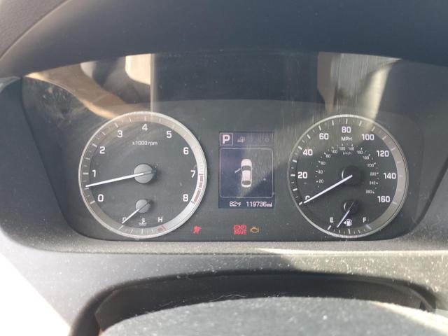 5NPE24AF3FH164512 - 2015 HYUNDAI SONATA SE WHITE photo 9