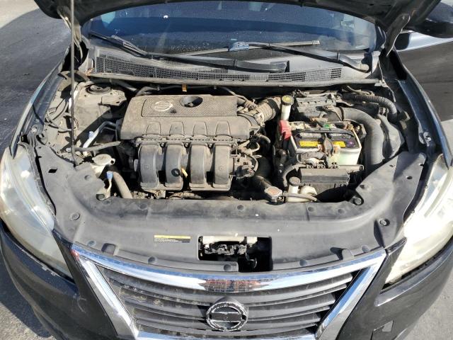 3N1AB7AP4EY304872 - 2014 NISSAN SENTRA S BLACK photo 11
