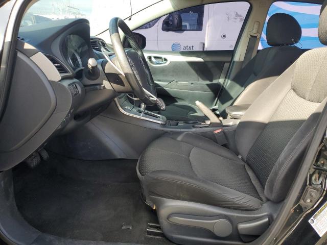 3N1AB7AP4EY304872 - 2014 NISSAN SENTRA S BLACK photo 7