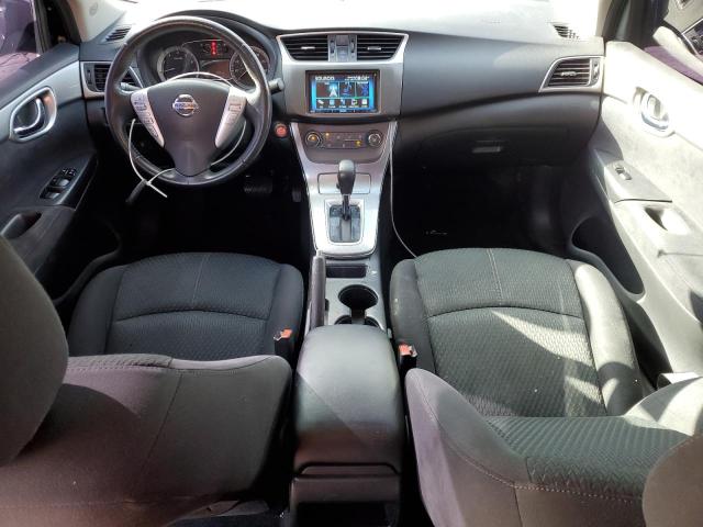 3N1AB7AP4EY304872 - 2014 NISSAN SENTRA S BLACK photo 8