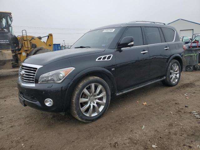 JN8AZ2NE3E9067838 - 2014 INFINITI QX80 BLACK photo 1