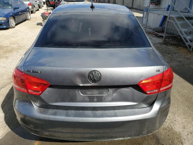 1VWBP7A38DC010394 - 2013 VOLKSWAGEN PASSAT SE 灰色 照片 6