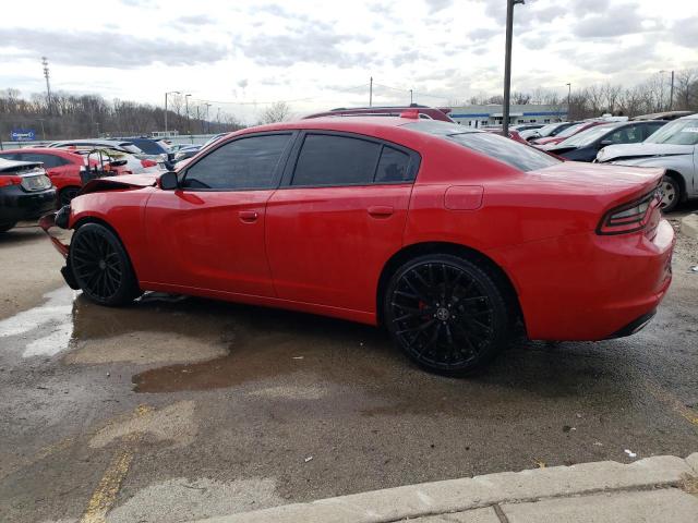 2C3CDXHG4GH121457 - 2016 DODGE CHARGER SXT RED photo 2