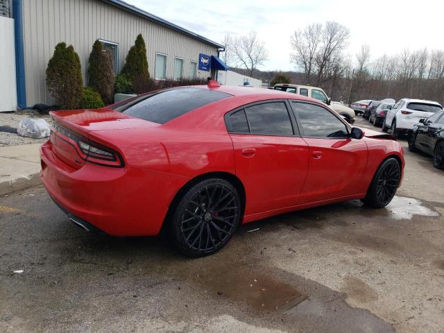 2C3CDXHG4GH121457 - 2016 DODGE CHARGER SXT RED photo 3