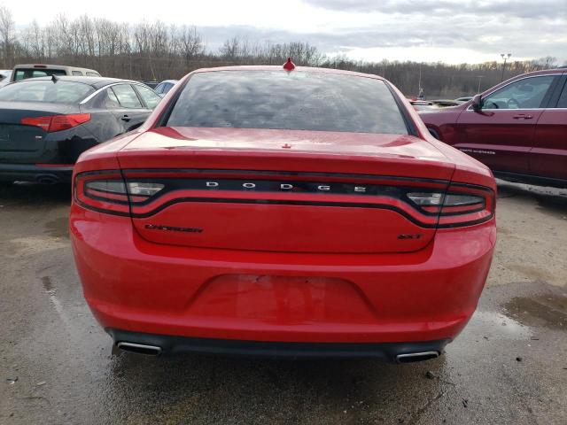 2C3CDXHG4GH121457 - 2016 DODGE CHARGER SXT RED photo 6