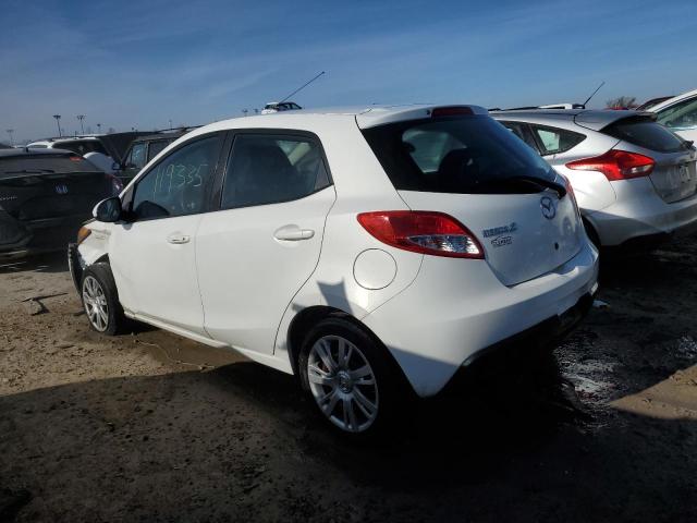 JM1DE1KY5E0184080 - 2014 MAZDA MAZDA2 SPORT WHITE photo 2