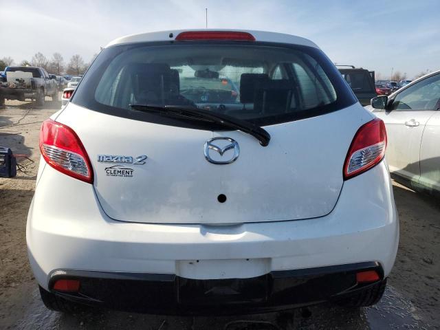 JM1DE1KY5E0184080 - 2014 MAZDA MAZDA2 SPORT WHITE photo 6