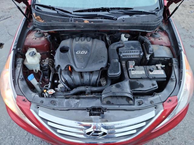 5NPEC4AC5EH849922 - 2014 HYUNDAI SONATA SE 红色 照片 11