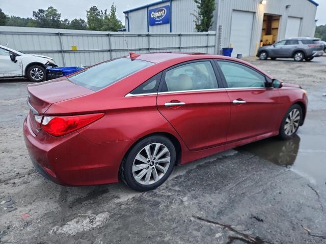 5NPEC4AC5EH849922 - 2014 HYUNDAI SONATA SE 红色 照片 3