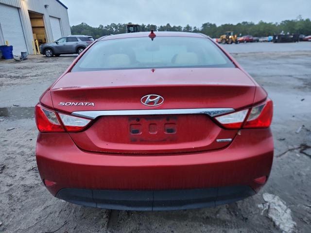 5NPEC4AC5EH849922 - 2014 HYUNDAI SONATA SE 红色 照片 6