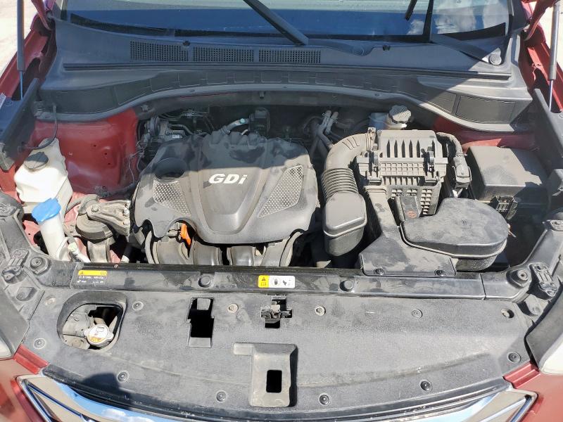 5XYZU3LB0EG142327 - 2014 HYUNDAI SANTA FE S Червоний фото 12