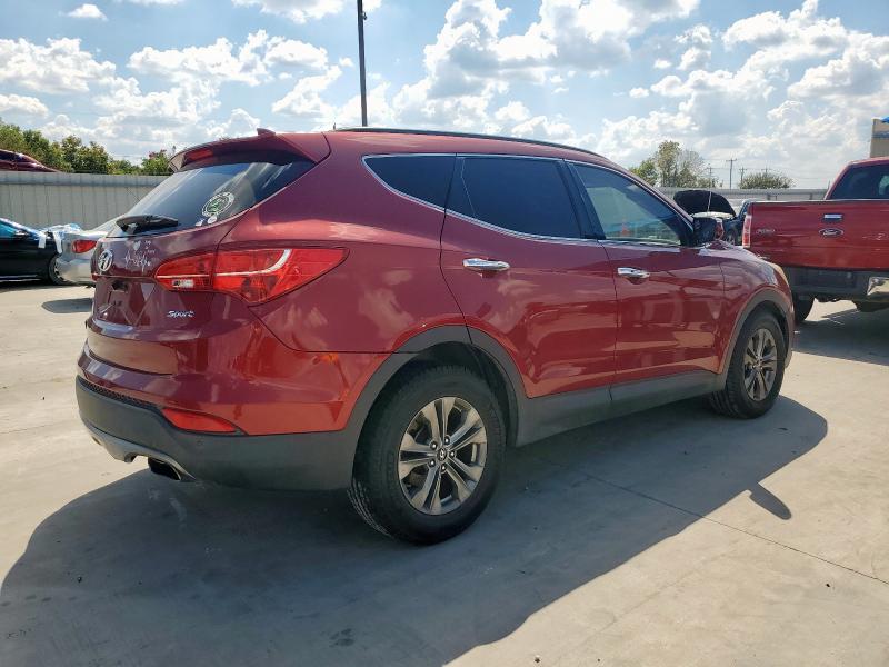 5XYZU3LB0EG142327 - 2014 HYUNDAI SANTA FE S Червоний фото 3