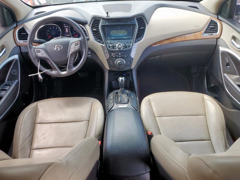 5XYZU3LB0EG142327 - 2014 HYUNDAI SANTA FE S Червоний фото 8