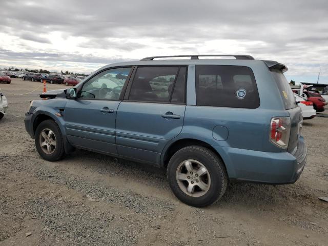 2HKYF18697H530156 - 2007 HONDA PILOT EXL ტალღისფერი ფოტო 2