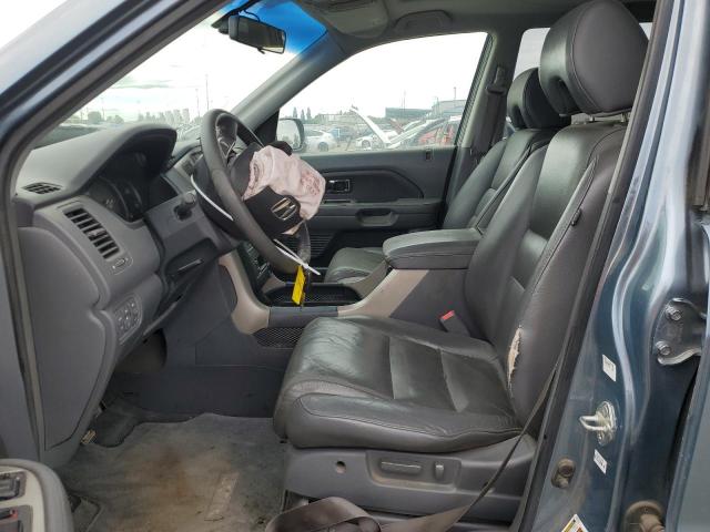 2HKYF18697H530156 - 2007 HONDA PILOT EXL ტალღისფერი ფოტო 7