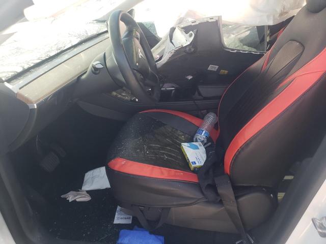 7SAYGDEEXNF385881 - 2022 TESLA MODEL Y თეთრი ფოტო 7