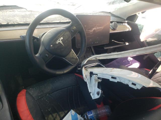 7SAYGDEEXNF385881 - 2022 TESLA MODEL Y თეთრი ფოტო 8