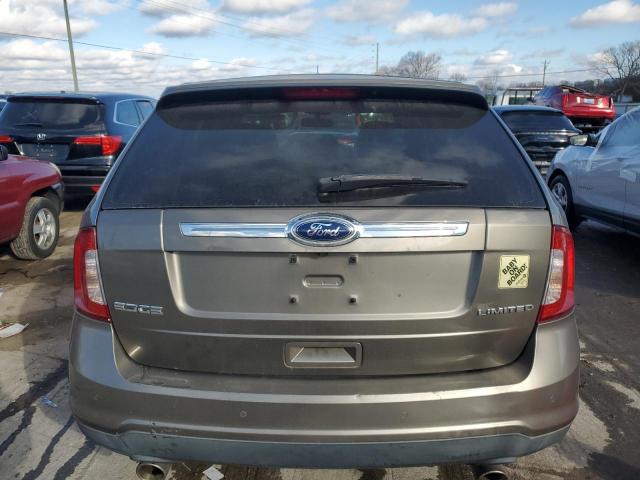 2FMDK3KC8CBA80697 - 2012 FORD EDGE LIMITED GRAY photo 6