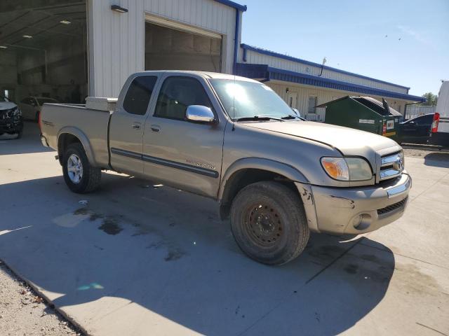 5TBBT44125S466732 - 2005 TOYOTA TUNDRA ACCESS CAB SR5 TAN photo 4