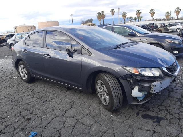 19XFB2F52DE259587 - 2013 HONDA CIVIC LX GRAY photo 4