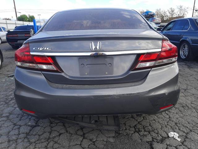 19XFB2F52DE259587 - 2013 HONDA CIVIC LX GRAY photo 6