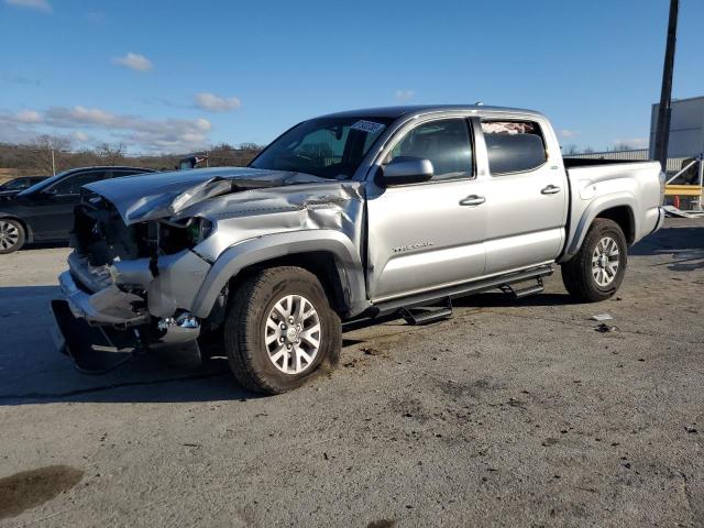 5TFAZ5CN9HX033144 - 2017 TOYOTA TACOMA DOUBLE CAB SILVER photo 1