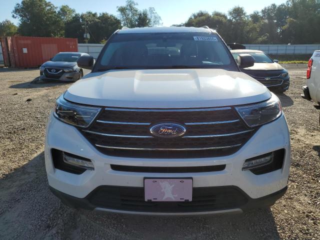 1FMSK7DH0MGA12007 - 2021 FORD EXPLORER XLT Biały zdjęcie 5