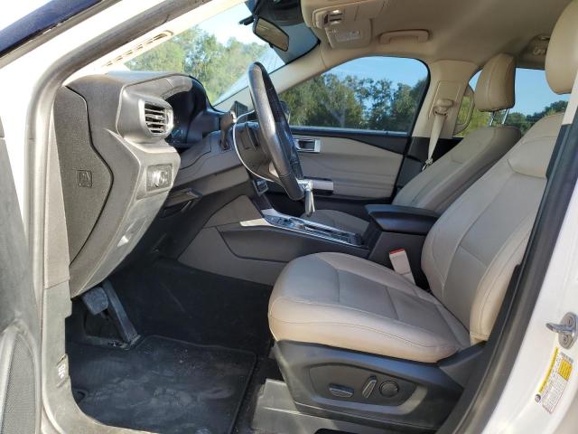 1FMSK7DH0MGA12007 - 2021 FORD EXPLORER XLT Biały zdjęcie 7