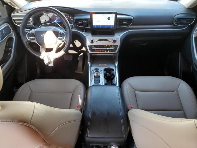 1FMSK7DH0MGA12007 - 2021 FORD EXPLORER XLT Biały zdjęcie 8