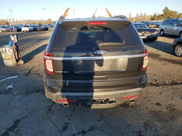 1FM5K7F83DGB63076 - 2013 FORD EXPLORER LIMITED BLACK photo 6